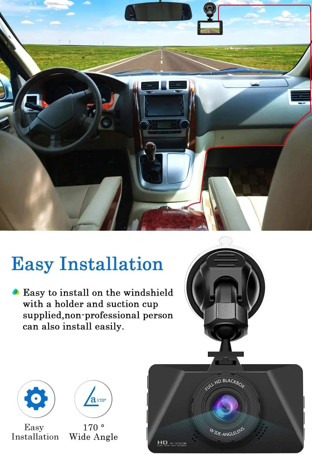 Dashcam Bt- 11 von Chortau Kie.Com UG