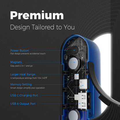 Powerbank und Handwärmer 2in1 von Ocoopa