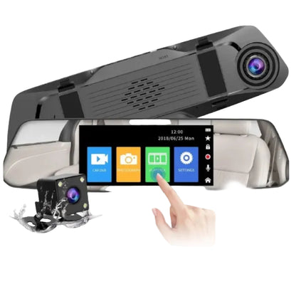 Dashcam Spiegeldashcam mit Rückfahrkamera von Chortau