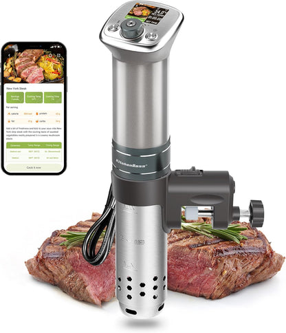 Niedrigtemperatur-Schongarer Sous Vide Garer Stick von KitchenBoss G320