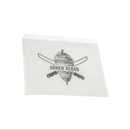 Döner 16x16cm Dönertüten von Papstar 1000 Stück