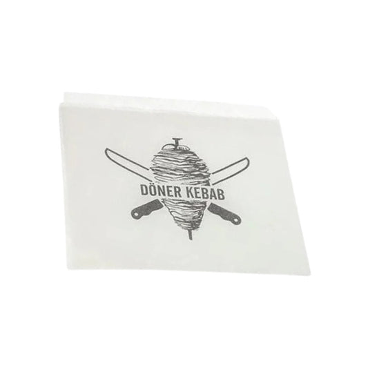 Döner 16x16cm Dönertüten Fettdicht von Papstar 1000 Stück