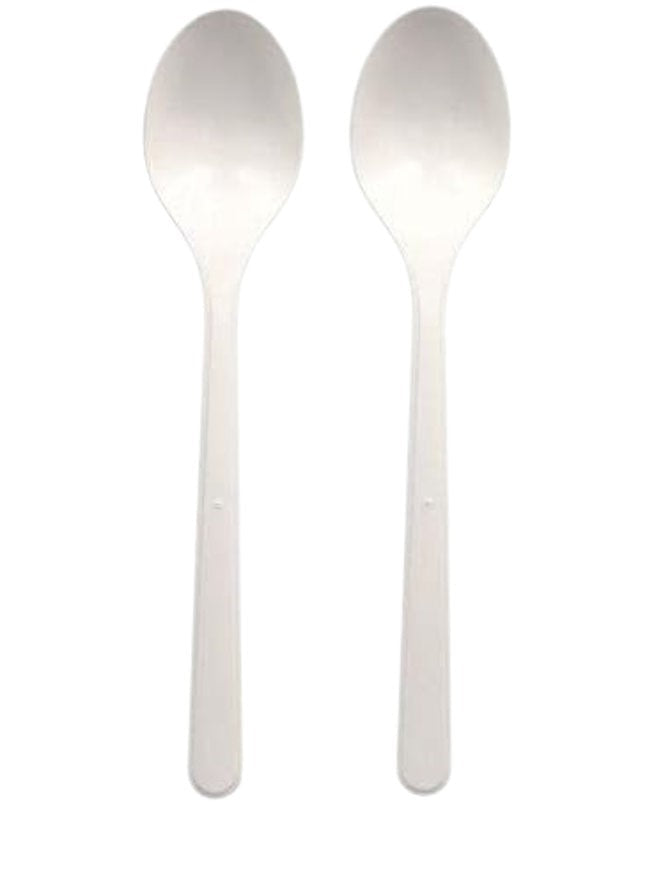 Löffel (Mehrweg), PP, 18,5 cm, weiss, extra stabil