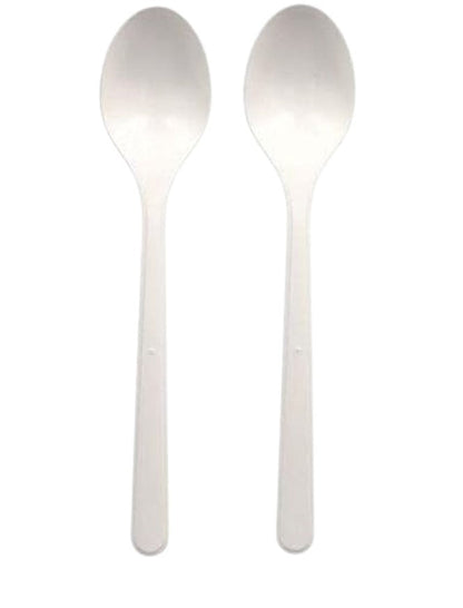 Löffel (Mehrweg), PP, 18,5 cm, weiss, extra stabil