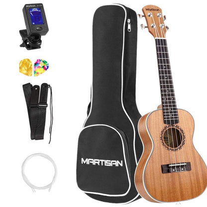 Ukulele, Sopran 23 Zoll Professional Ukulele Hawaii Gitarre Aquila von Martisan